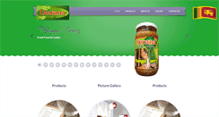 Desktop Screenshot of deranafoods.lk